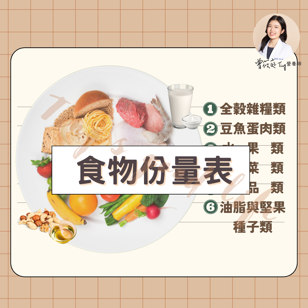 超實用 食物份量表 - 【營養工具】食物份量表 - Ting's Good Life